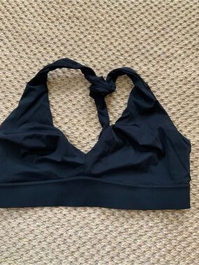 Athleta black sports bra size 36 B/C